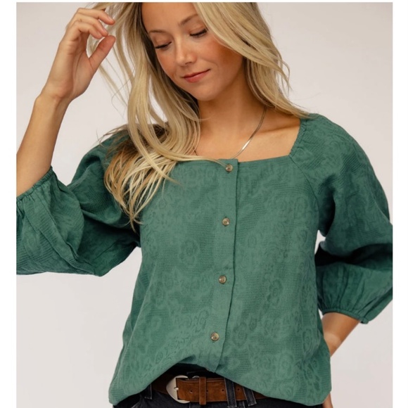 Roolee Highland falls blouse NWT - Picture 1 of 3